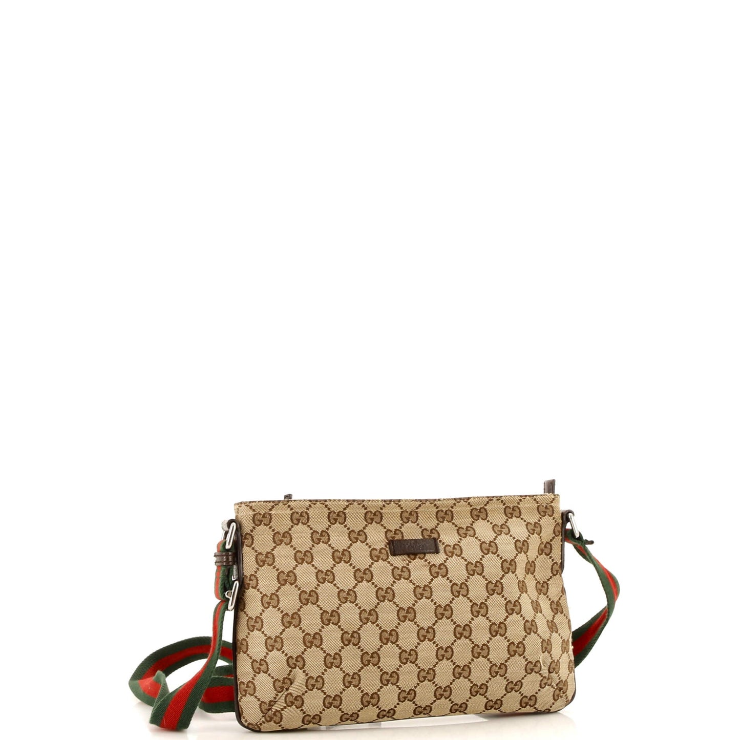 Web Zip Crossbody GG Canvas Small