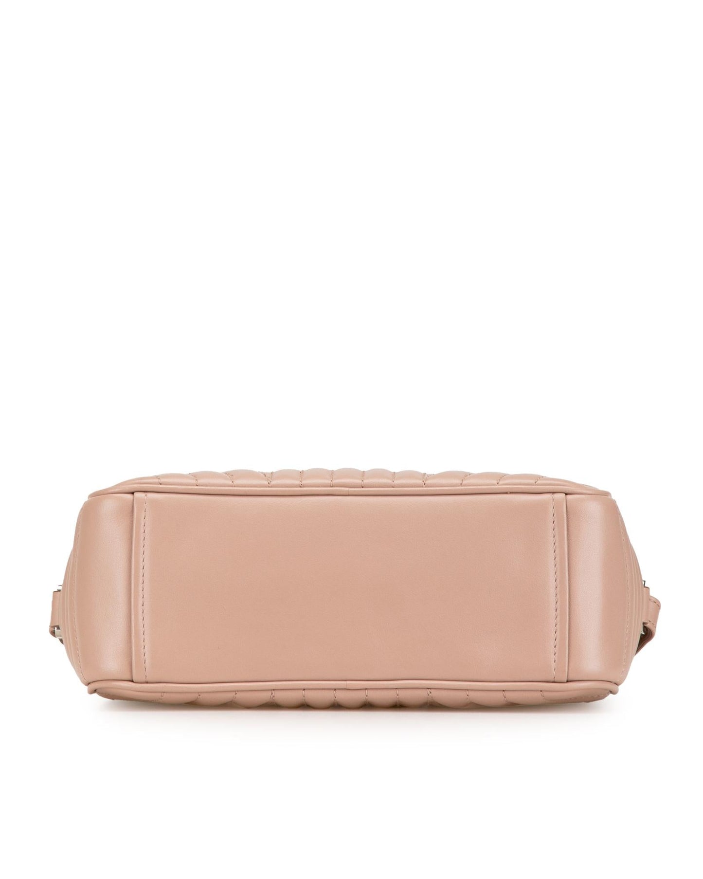 Soft Calf Leather Crossbody Bag with Chain Strap