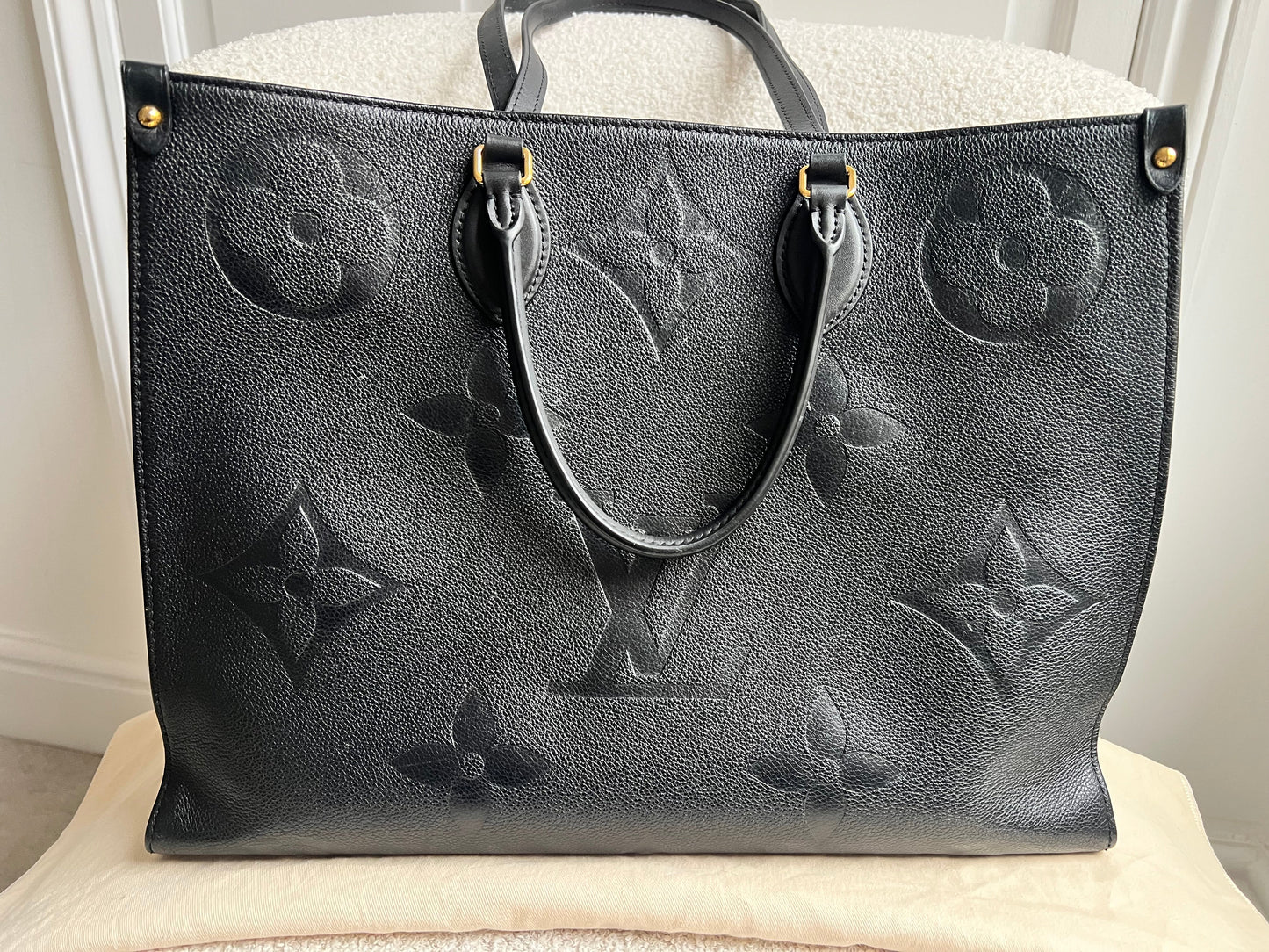 Louis Vuitton On the Go GM Black Empreinte (RRP £2,620)