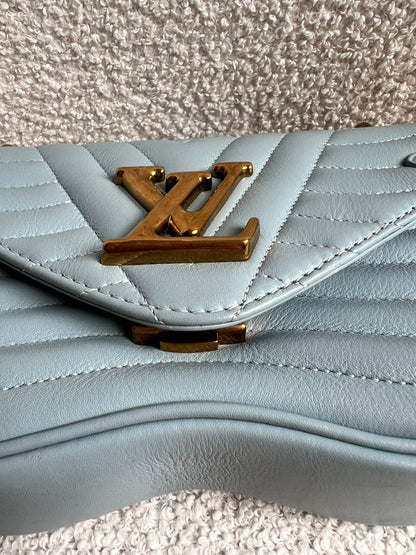 Louis Vuitton New Wave PM Bag in Light Blue