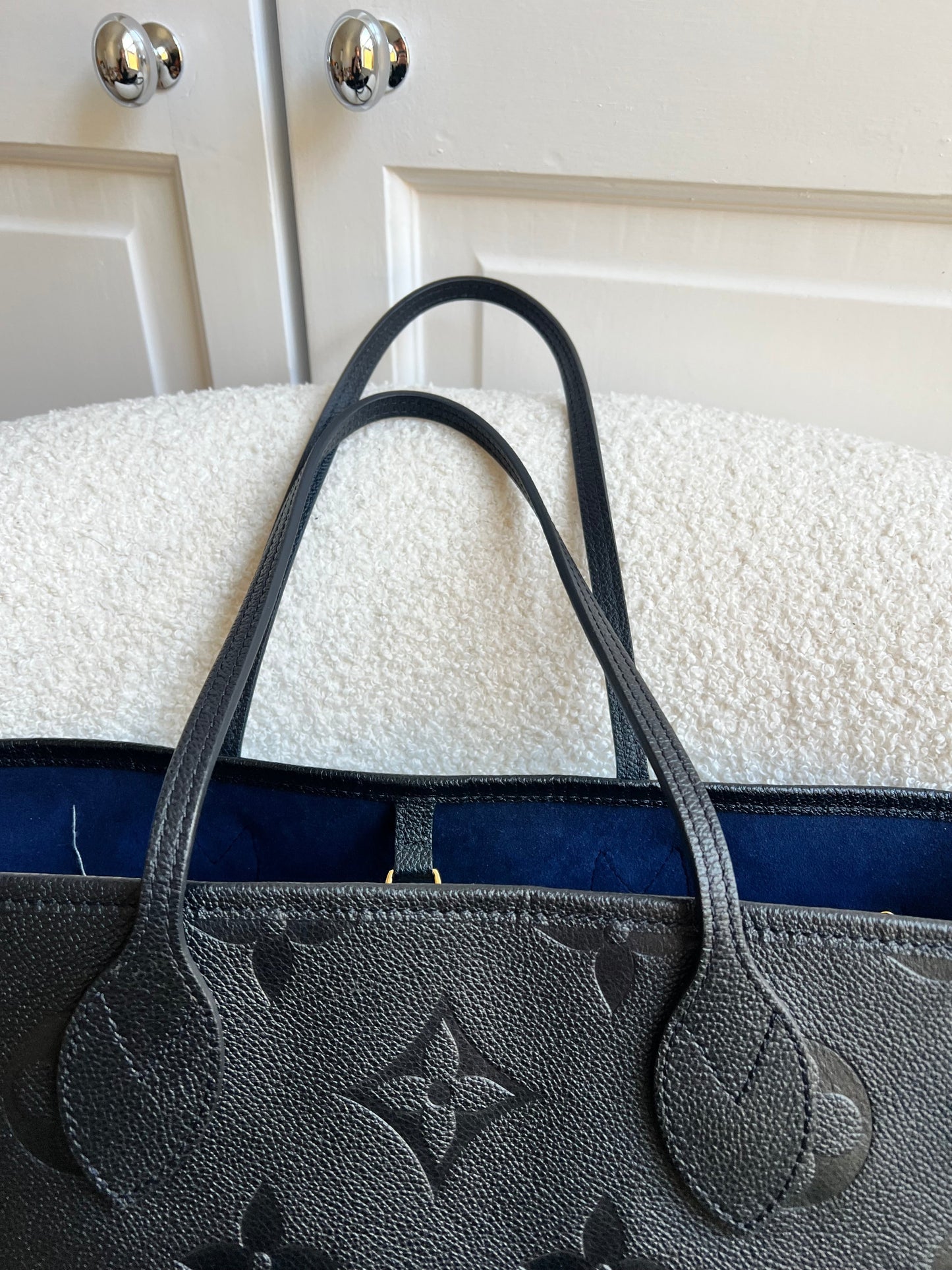 Louis Vuitton Neverfull MM Black Empreinte (RRP £1,970)