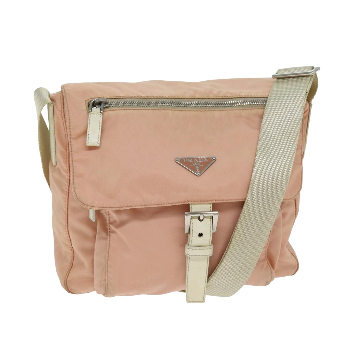 Nylon Messenger Bag Crossbody Style