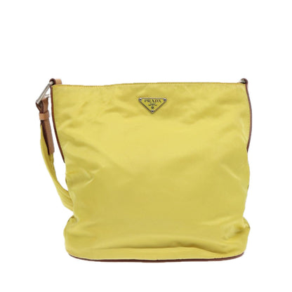 Nylon Crossbody Bag Yellow