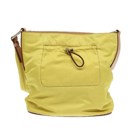 Nylon Crossbody Bag Yellow