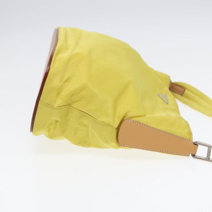 Nylon Crossbody Bag Yellow