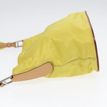Nylon Crossbody Bag Yellow
