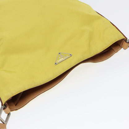 Nylon Crossbody Bag Yellow