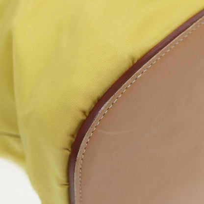 Nylon Crossbody Bag Yellow