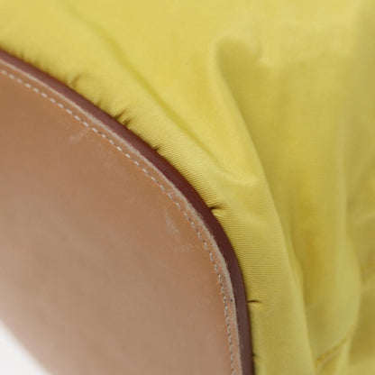 Nylon Crossbody Bag Yellow