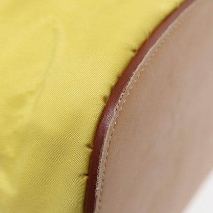 Nylon Crossbody Bag Yellow