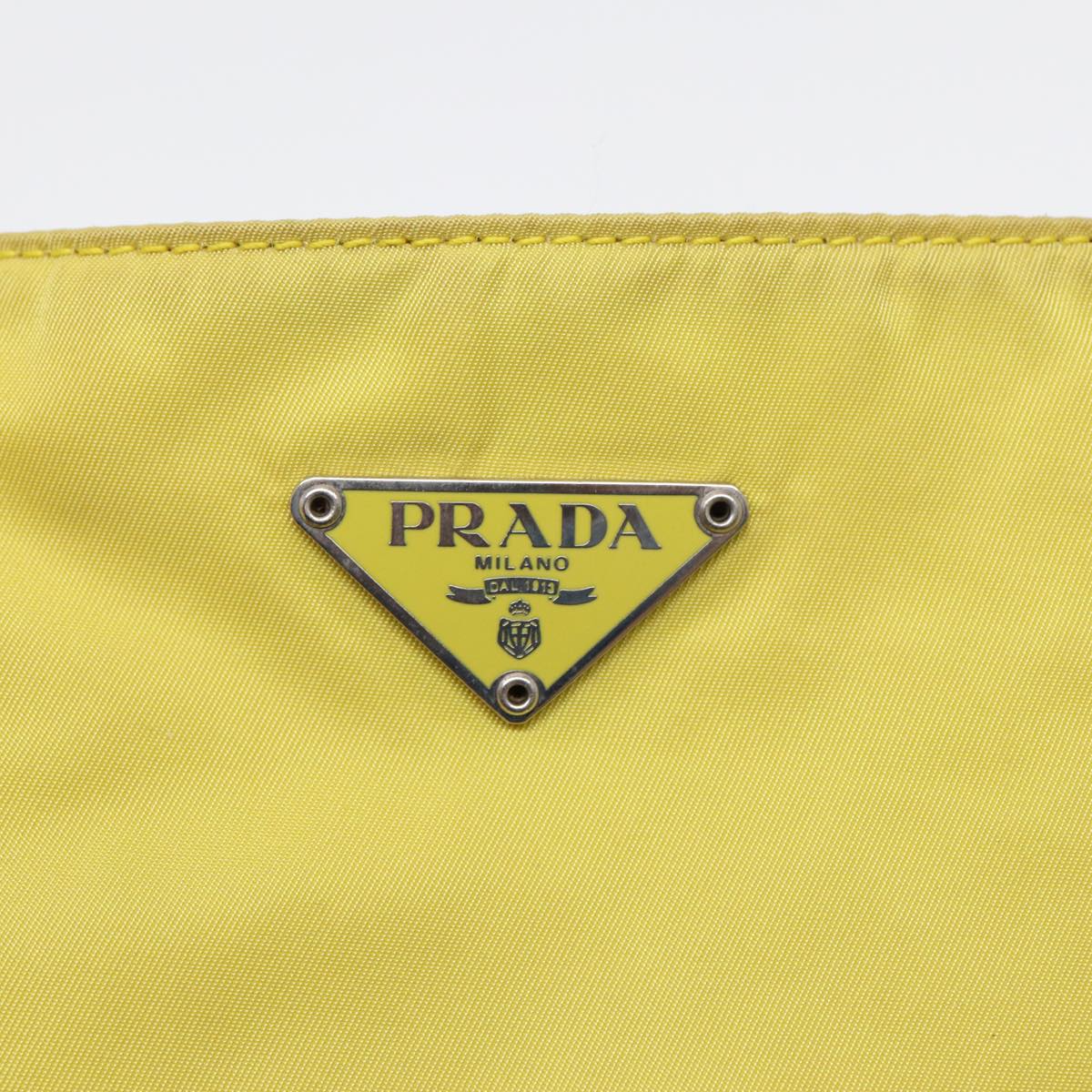 Nylon Crossbody Bag Yellow