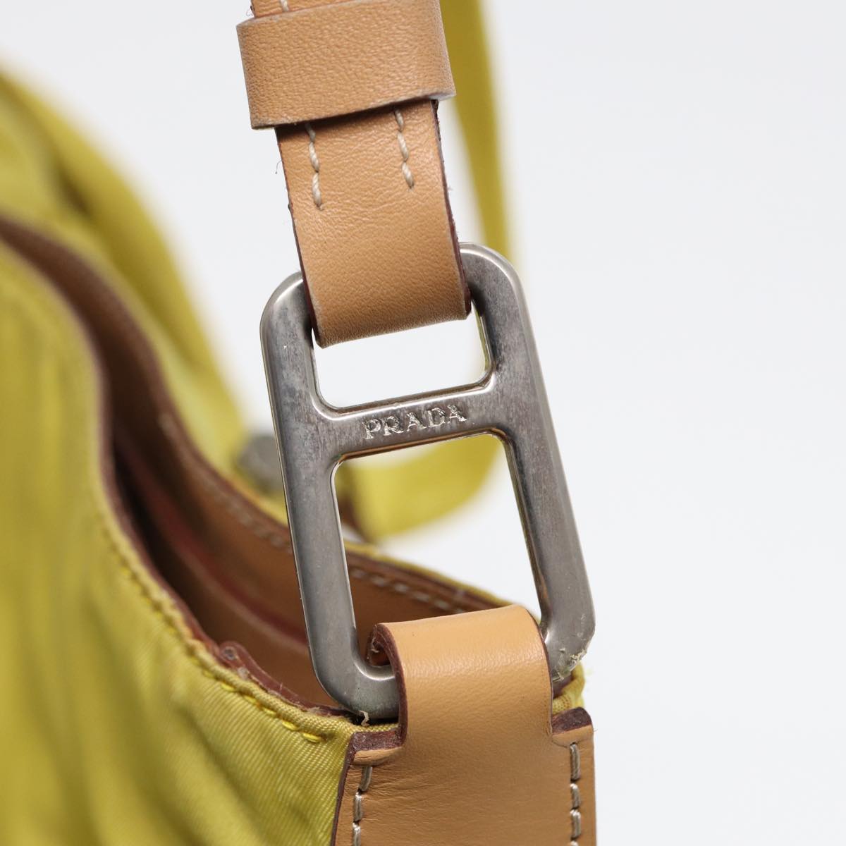 Nylon Crossbody Bag Yellow