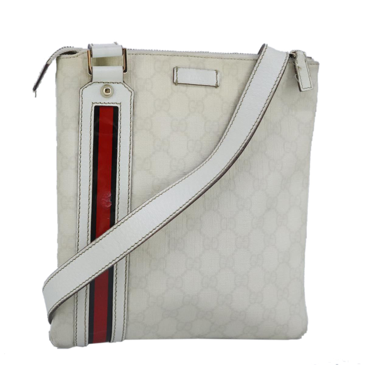 GG Plus Web Crossbody Bag