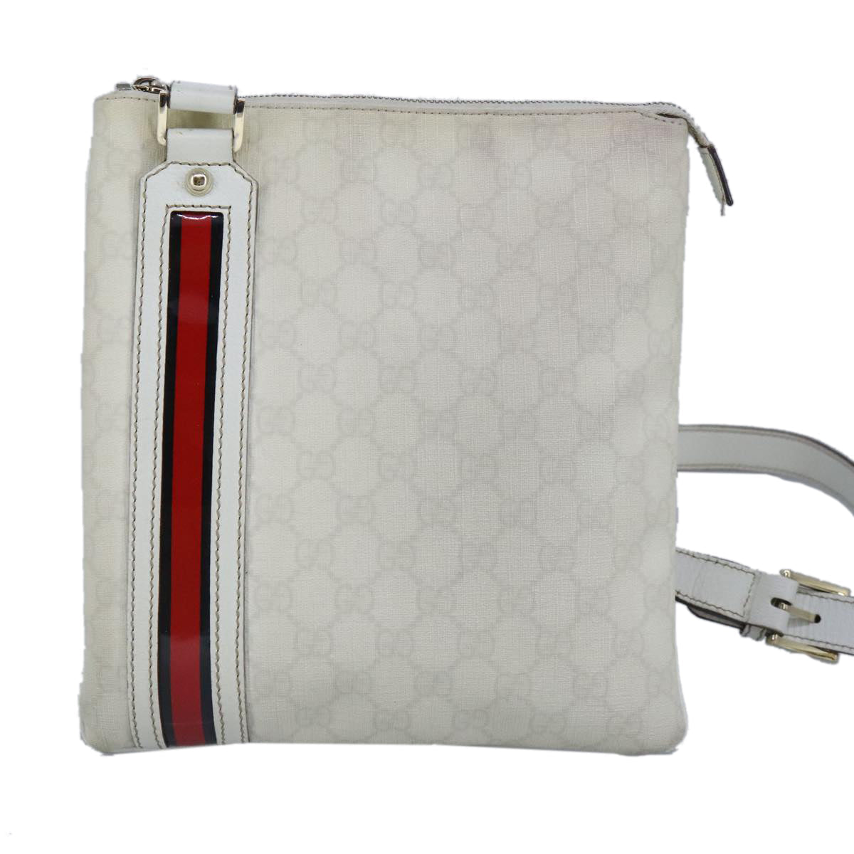 GG Plus Web Crossbody Bag
