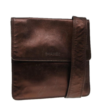 Metallic Leather Crossbody