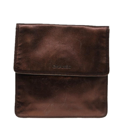 Metallic Leather Crossbody