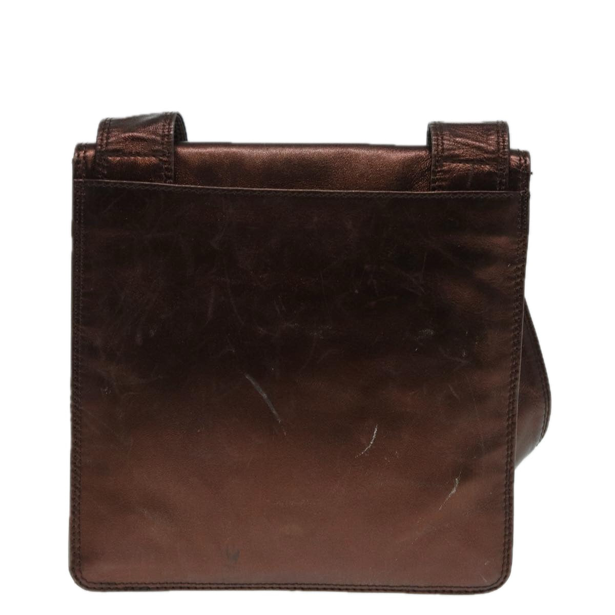 Metallic Leather Crossbody