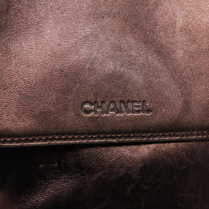 Metallic Leather Crossbody