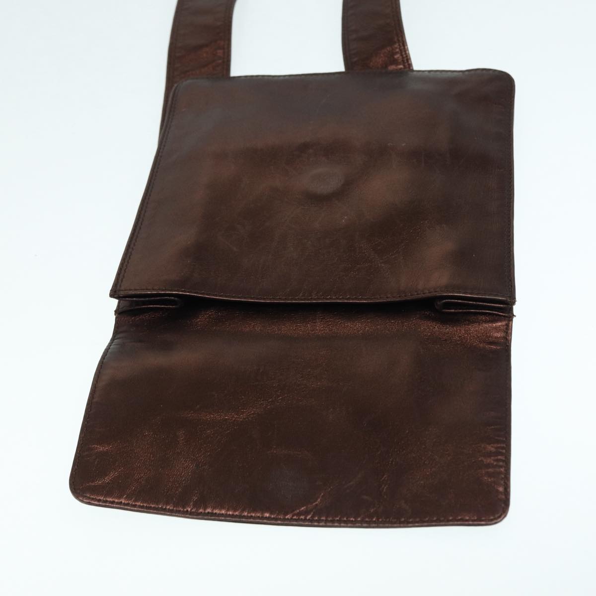Metallic Leather Crossbody