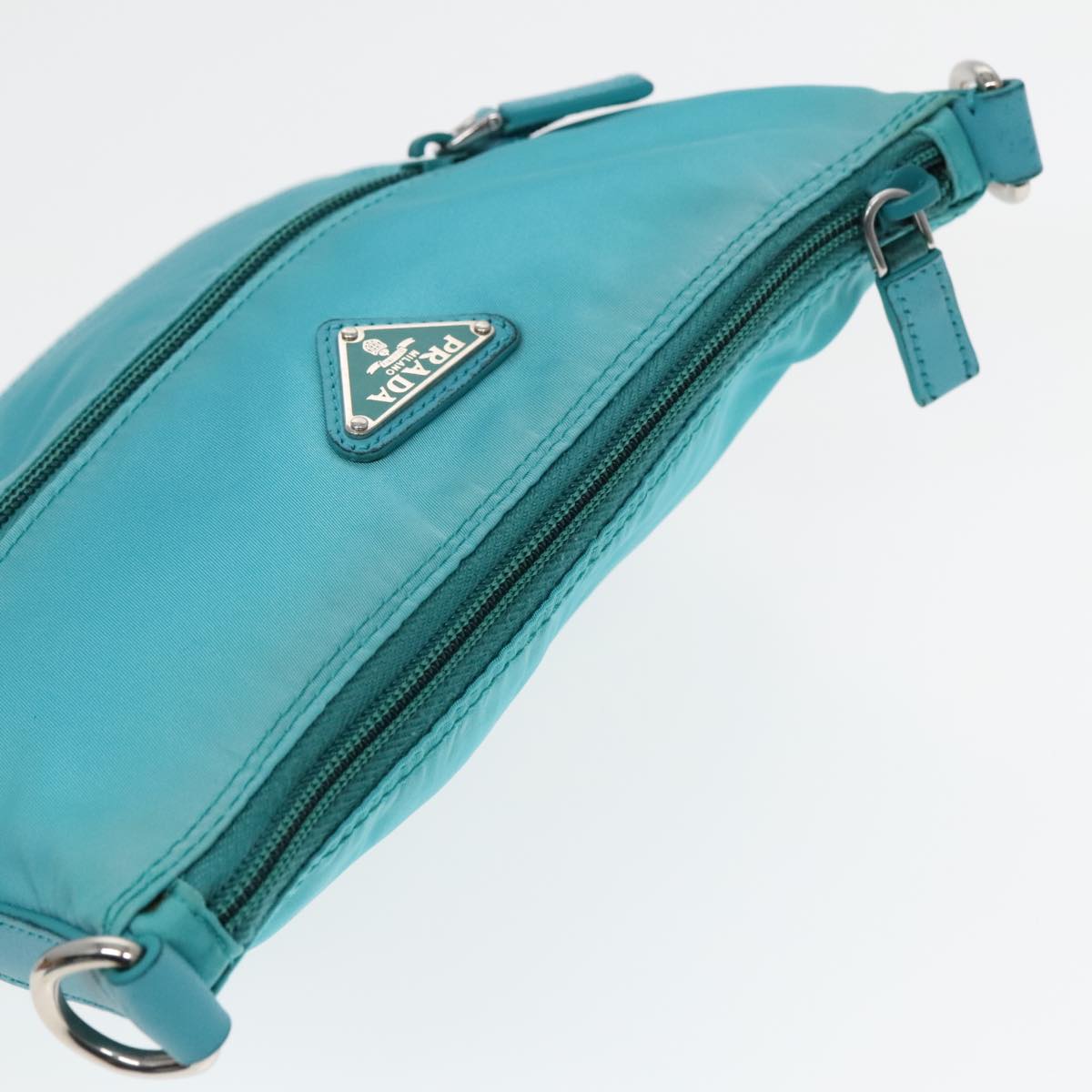 Prada Tesoro Crossbody Teal Nylon