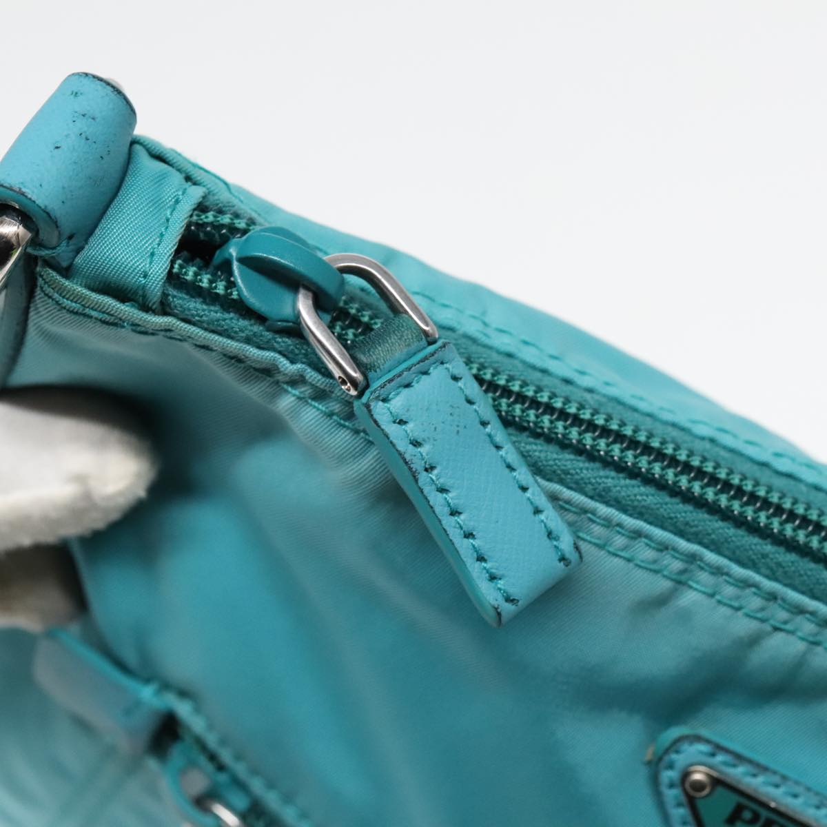 Prada Tesoro Crossbody Teal Nylon
