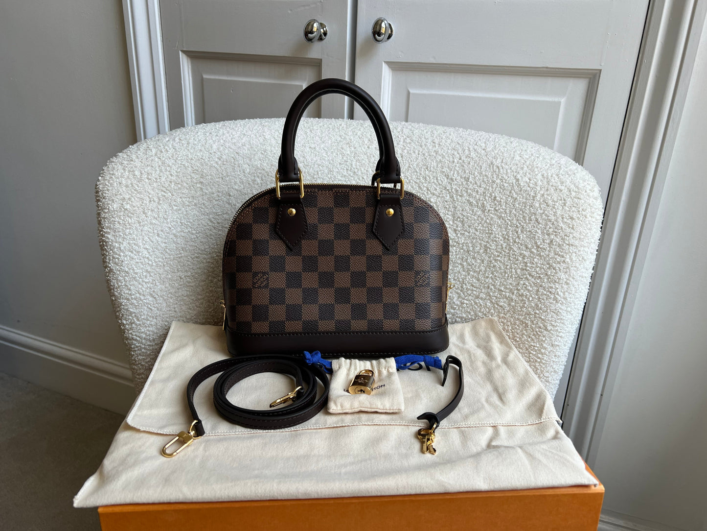 Louis Vuitton Alma BB Damier Ebene (RRP £1,450)