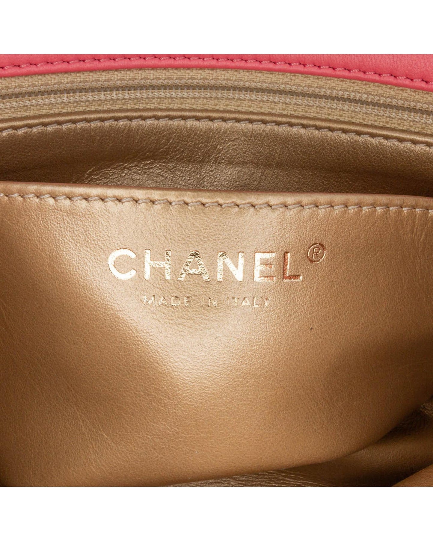 Mini Square Classic Lambskin Pearl Crush Flap Crossbody Bag