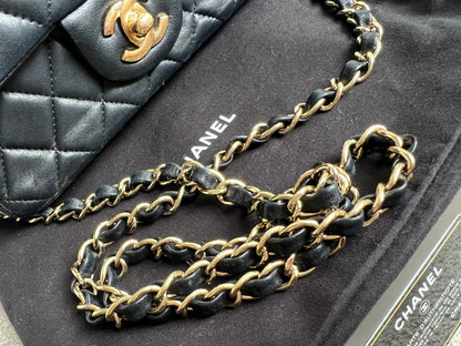 Chanel Mini Rectangular Classic Flap in Black Lambskin (RRP £4,390)