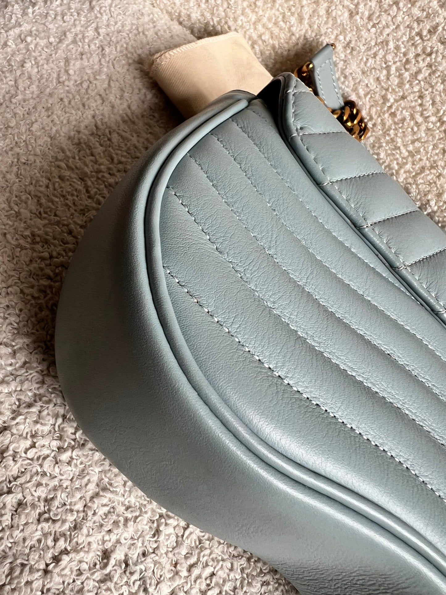 Louis Vuitton New Wave PM Bag in Light Blue