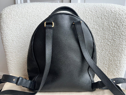 Louis Vuitton Sarbonne Backpack Black Empreinte