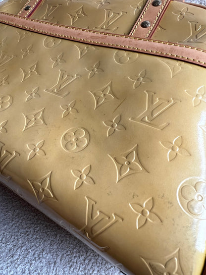 Louis Vuitton Tompkins Square Bag Pearl Monogram Vernis