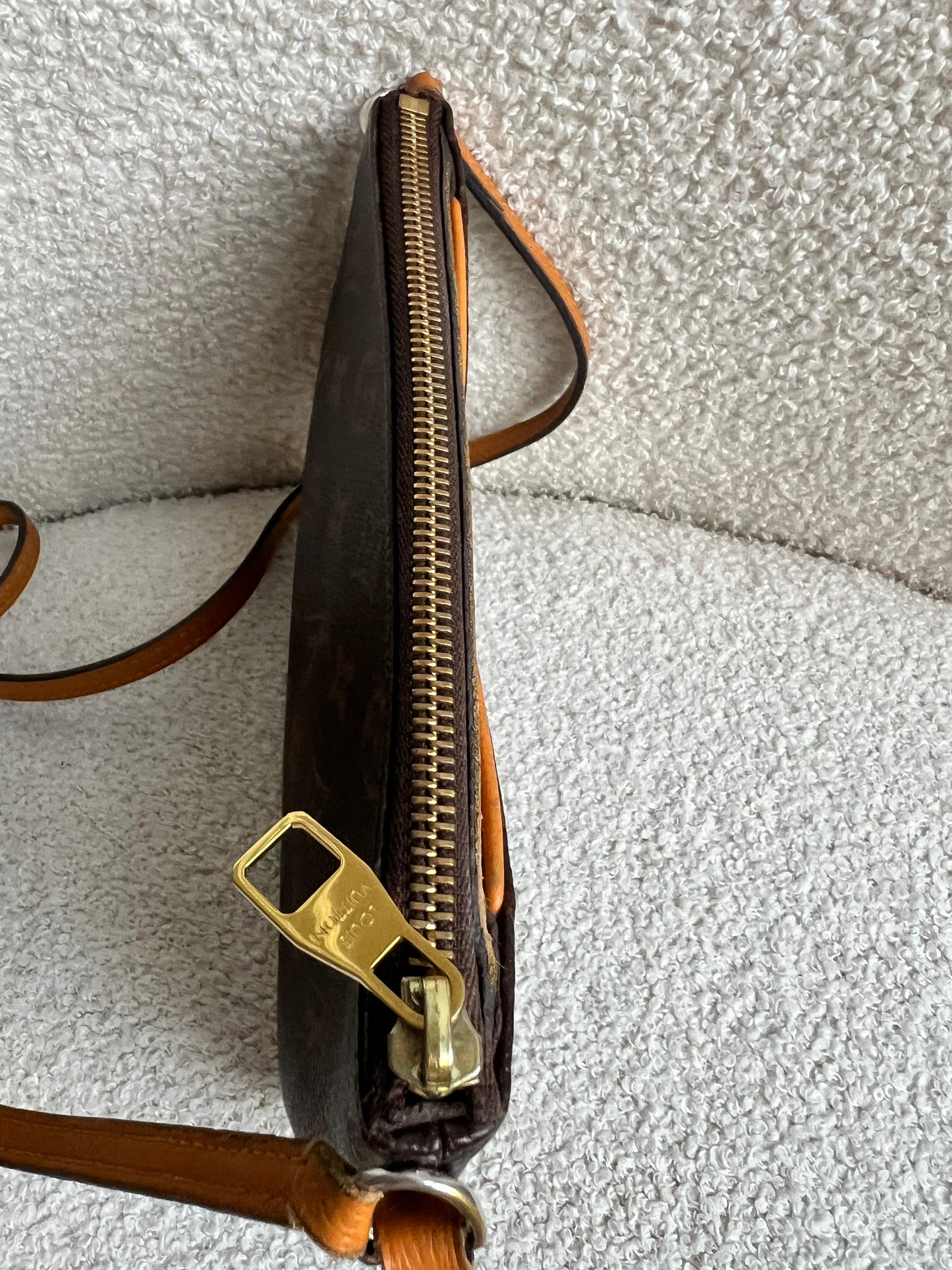 Louis Vuitton Monogram Safran Pallas Pochette