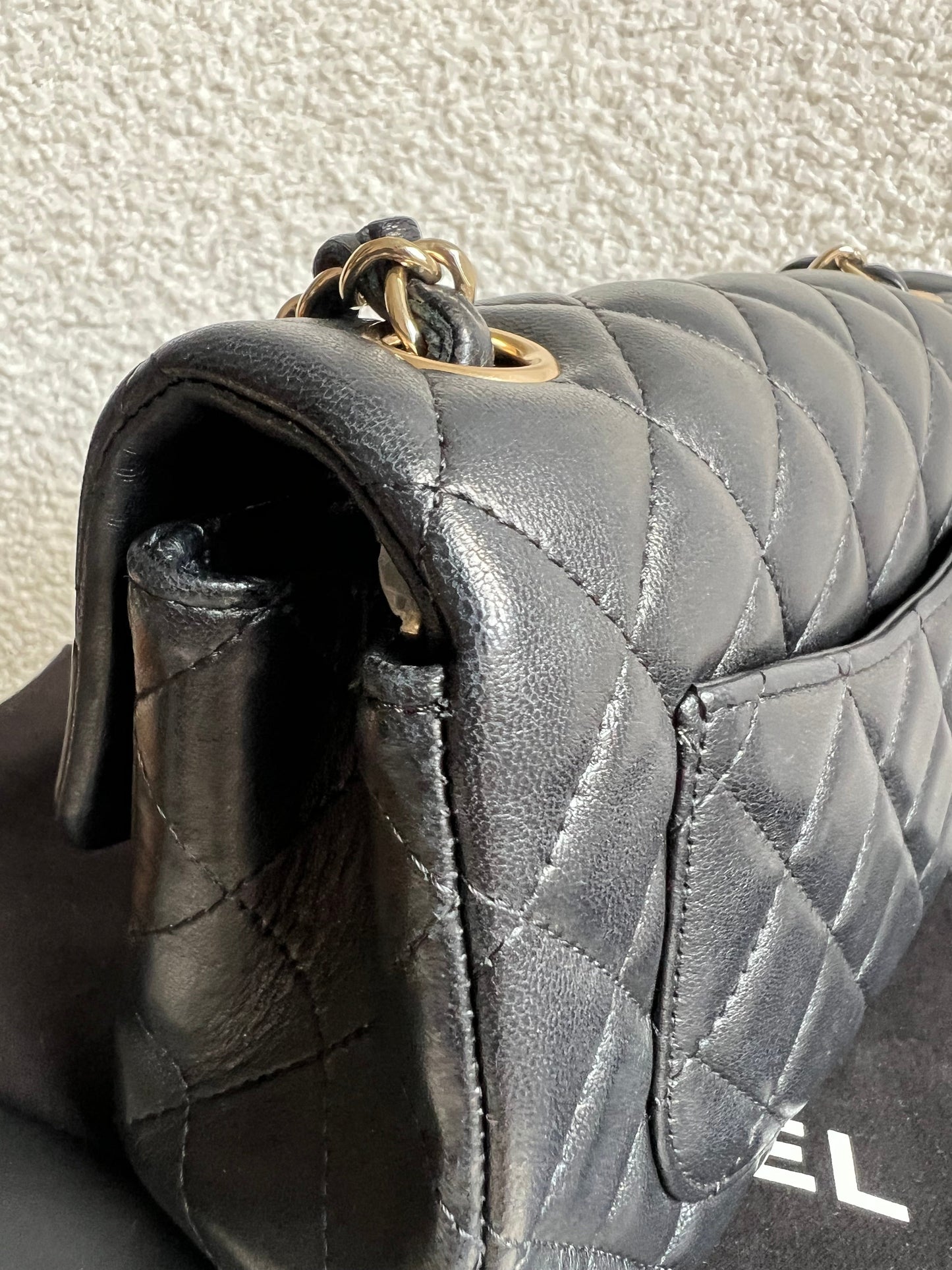 Chanel Mini Rectangular Classic Flap in Black Lambskin (RRP £4,390)