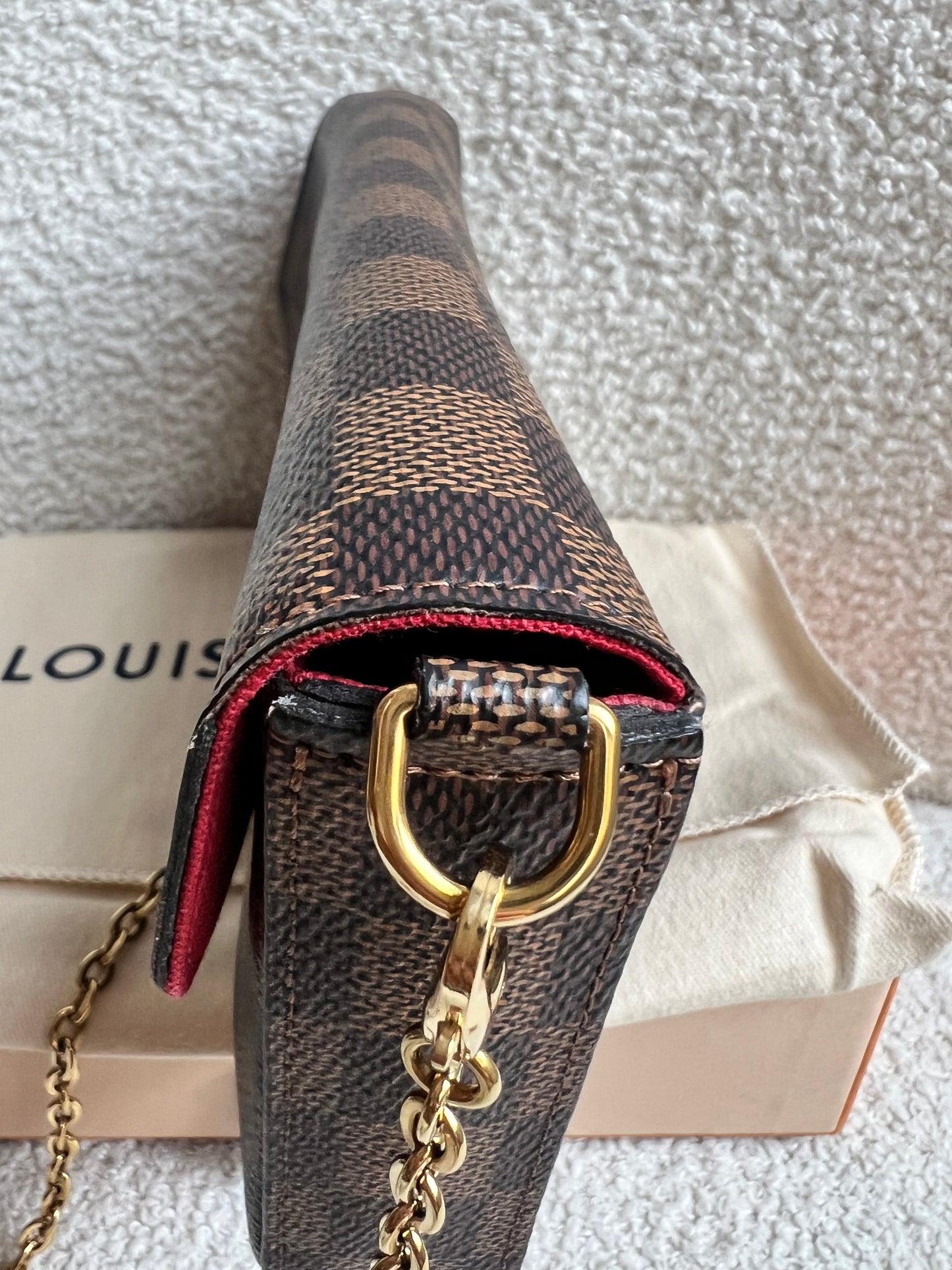 Louis Vuitton Felicie Pochette Damier Ebene (RRP £1110)