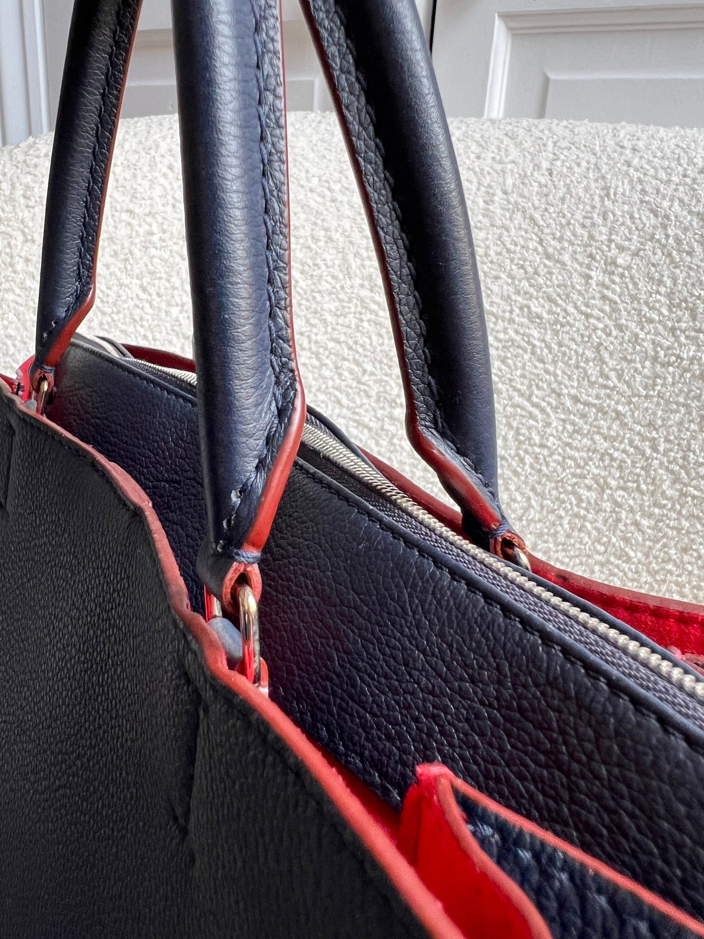 Louis Vuitton Lockmeto Bag in Marine Rouge