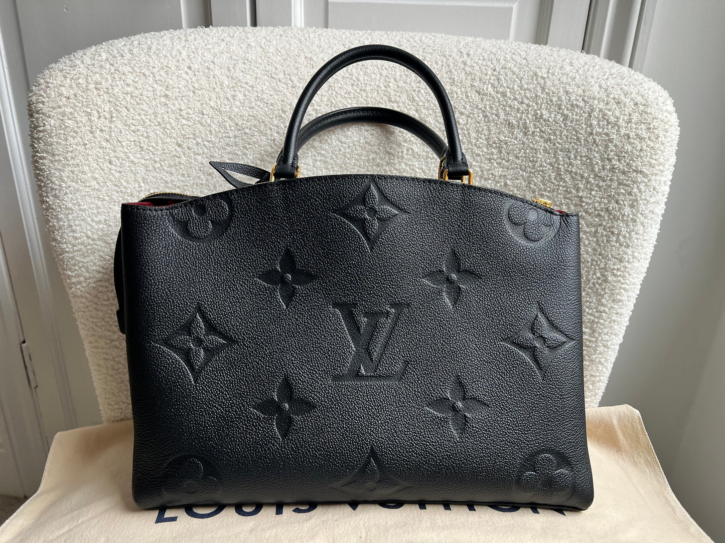 Louis Vuitton Petit Palais Black Empreinte (RRP £2,350)