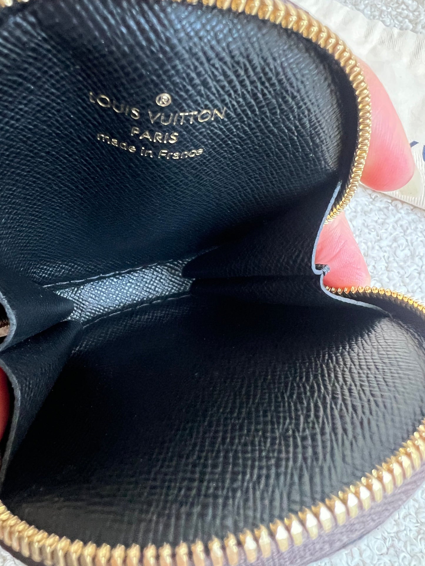 Louis Vuitton Round Coin Purse Monogram