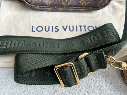 Louis Vuitton Multi Pochette Accessoires Khaki (RRP £2030)