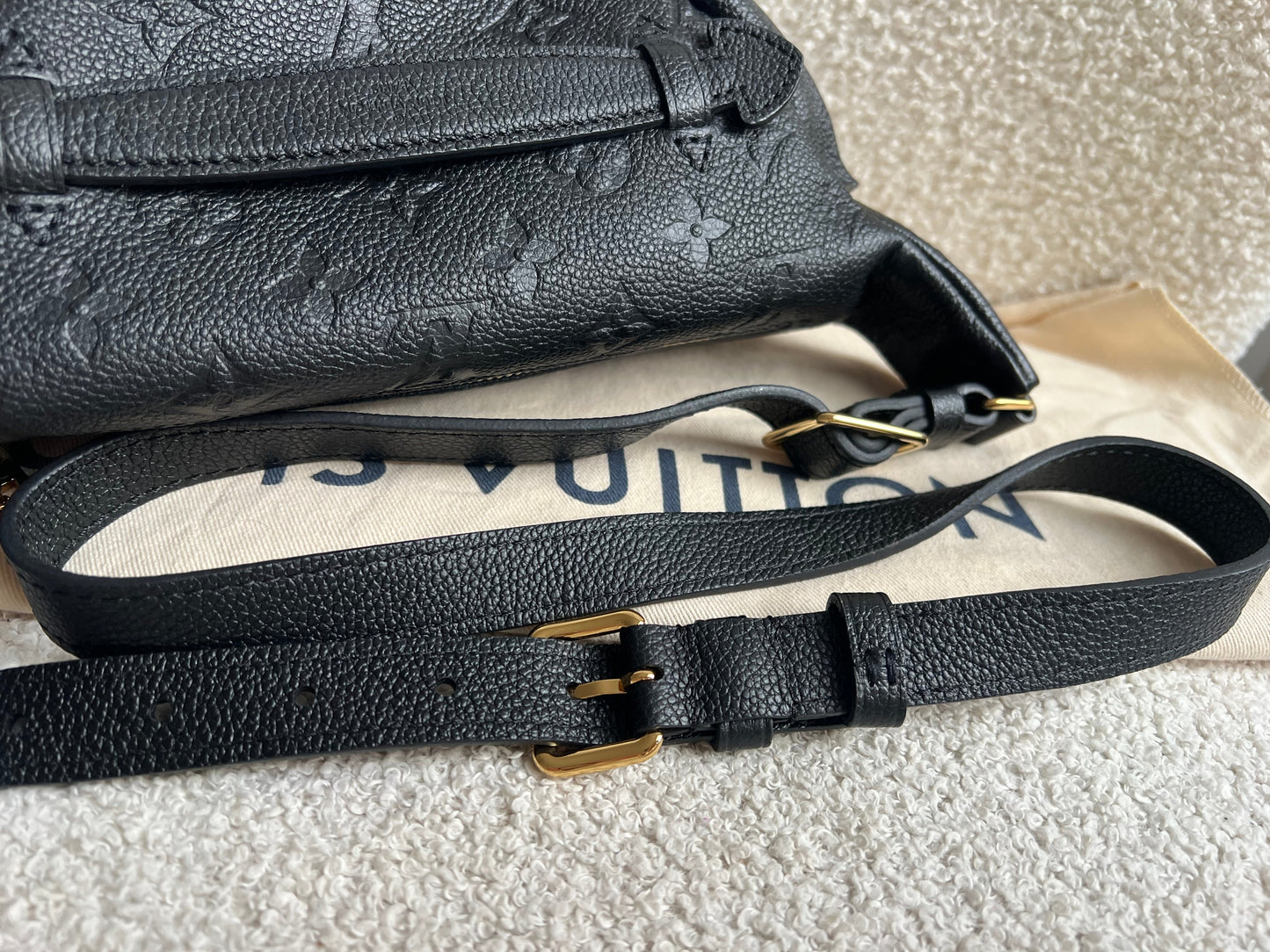 Louis Vuitton Bumbag in Black Empreinte