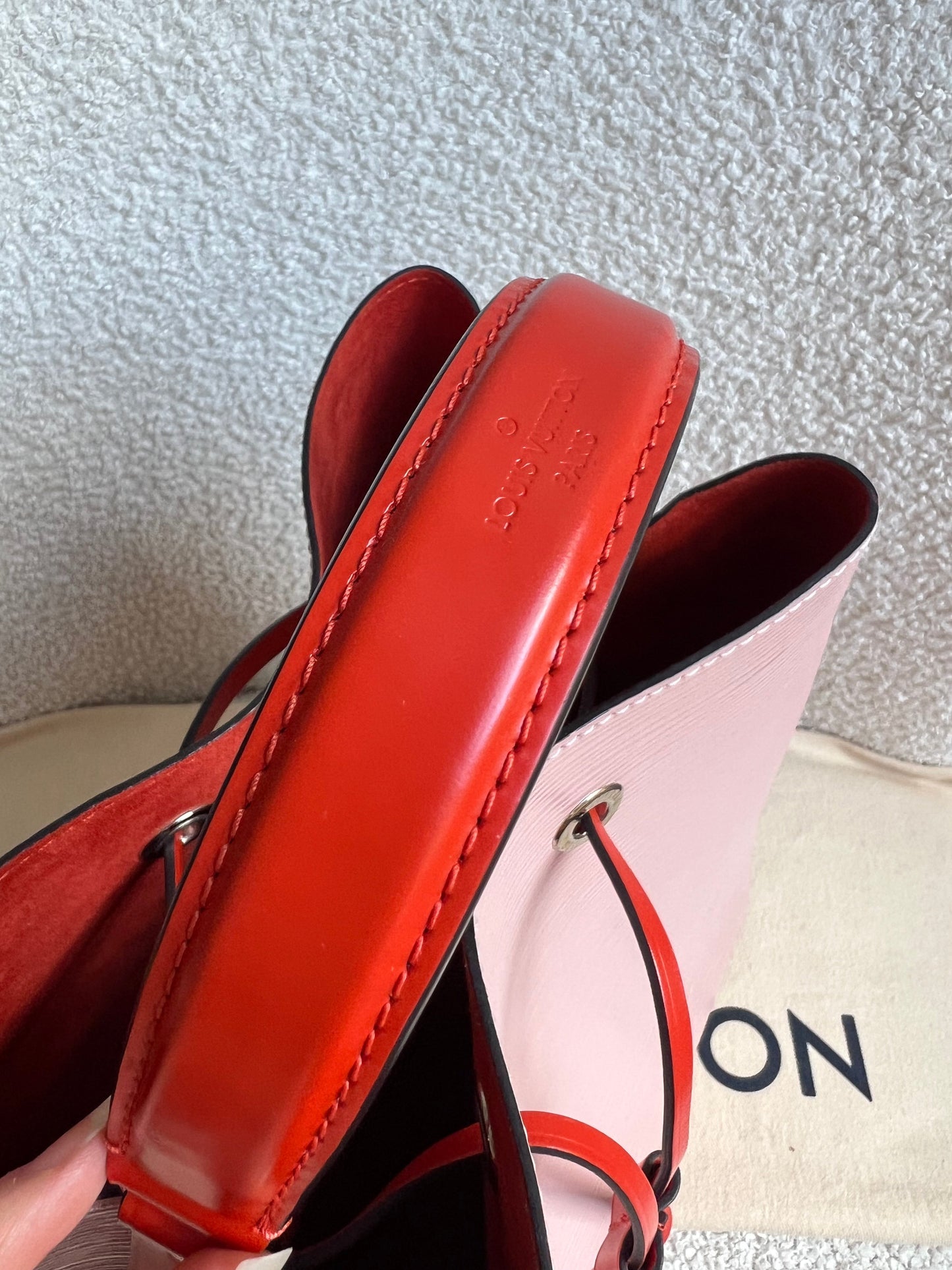 Louis Vuitton Neo Noe Bucket Bag Rose Ballerine (RRP £1,890)