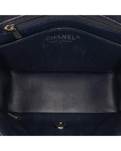 Mini Square Classic Lambskin Single Flap Crossbody Bag