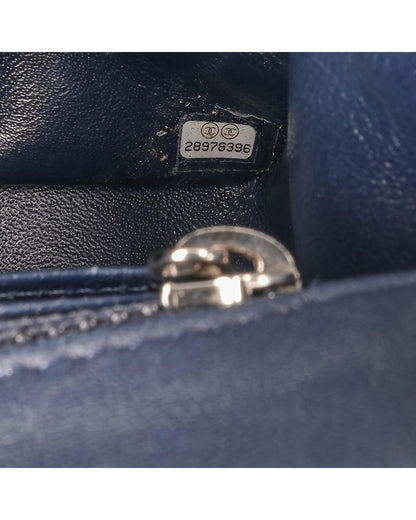 Mini Square Classic Lambskin Single Flap Crossbody Bag