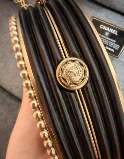 Chanel Cambon Lambskin Black Crossbody