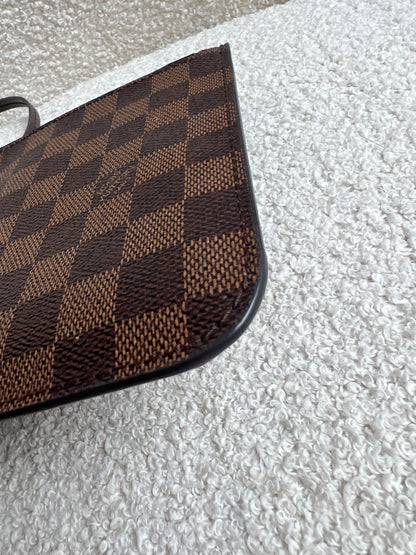 Louis Vuitton Pouch (from Neverfull) in Damier Ebene