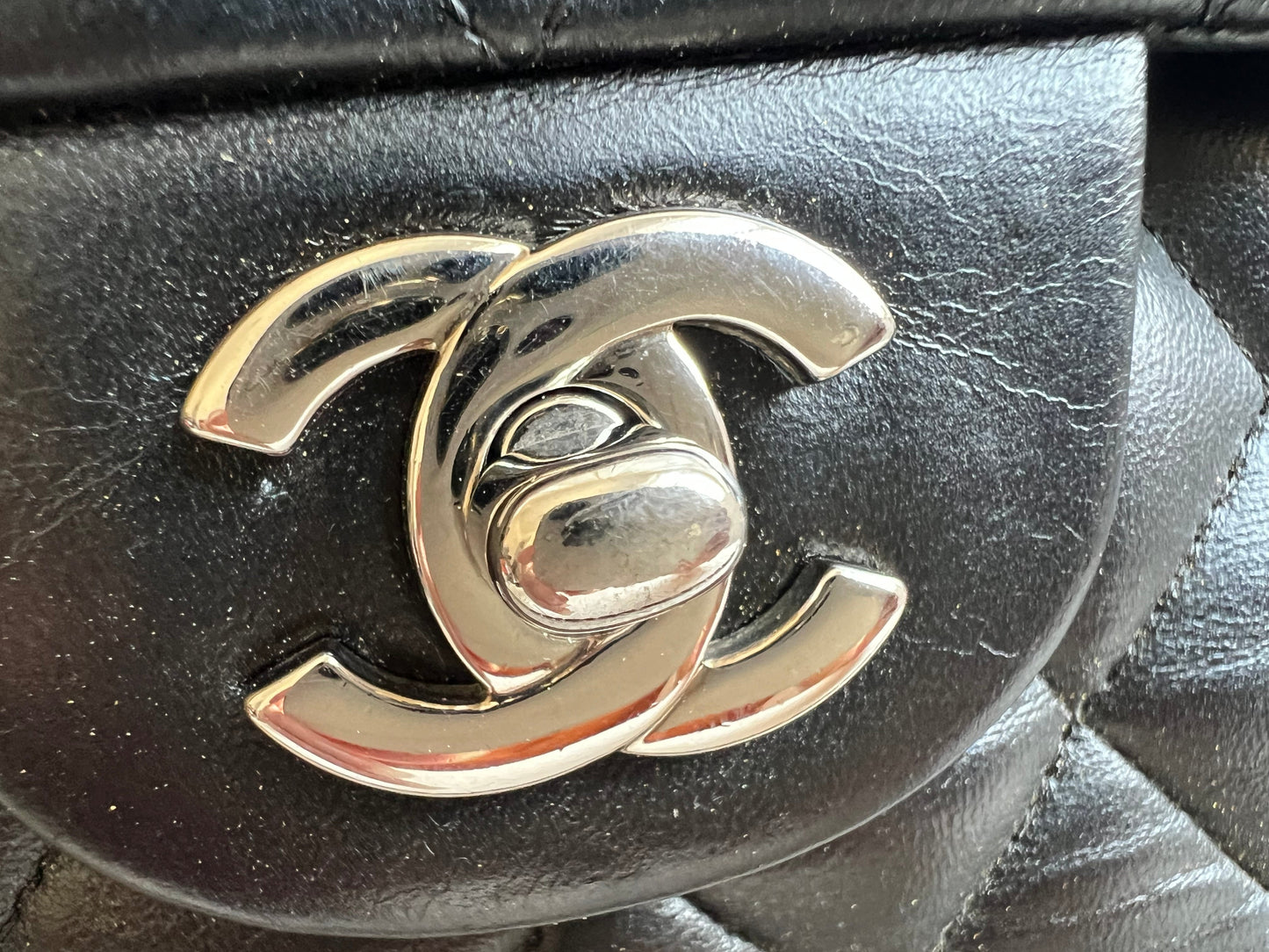 Chanel Medium Classic Flap in Black Lambskin (RRP £9,090)
