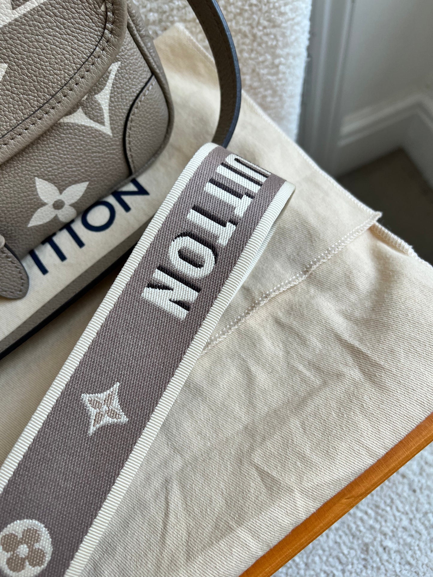 Louis Vuitton Diane Satchel Bicolour Empreinte (RRP £2,170)