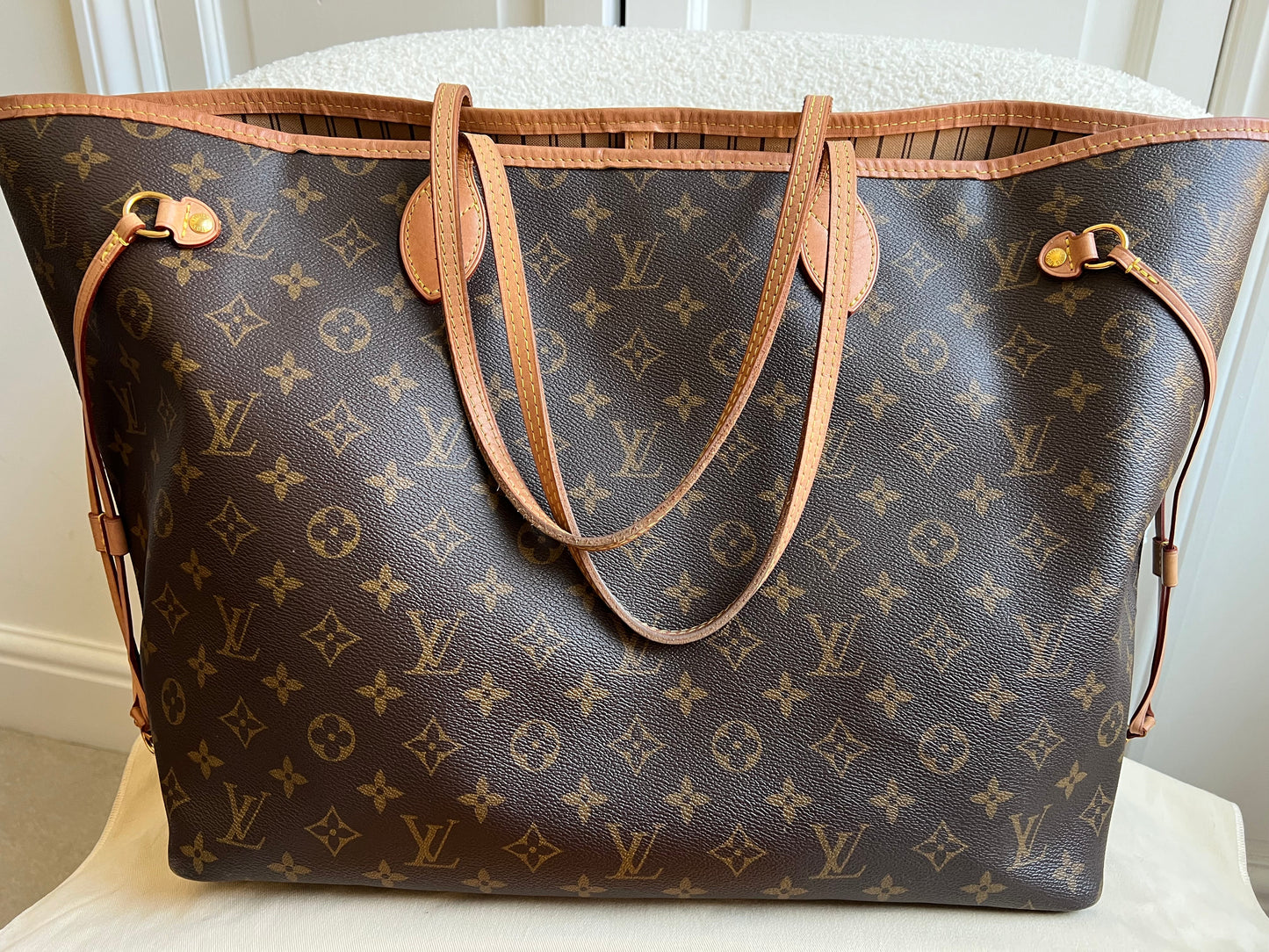 Louis Vuitton Neverfull GM Monogram Beige Interior (RRP £1,500)