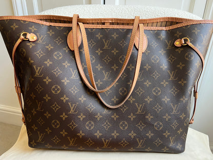 Louis Vuitton Neverfull GM Monogram Beige Interior (RRP £1,500)