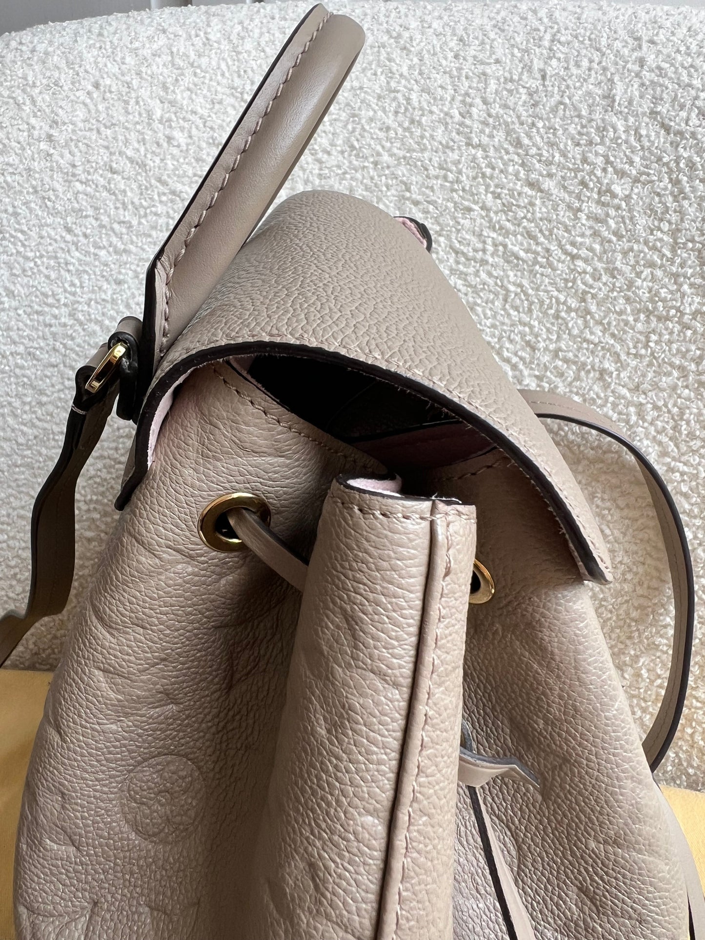 Louis Vuitton Tourterelle Montsouris Backpack Empreinte (RRP £2170)