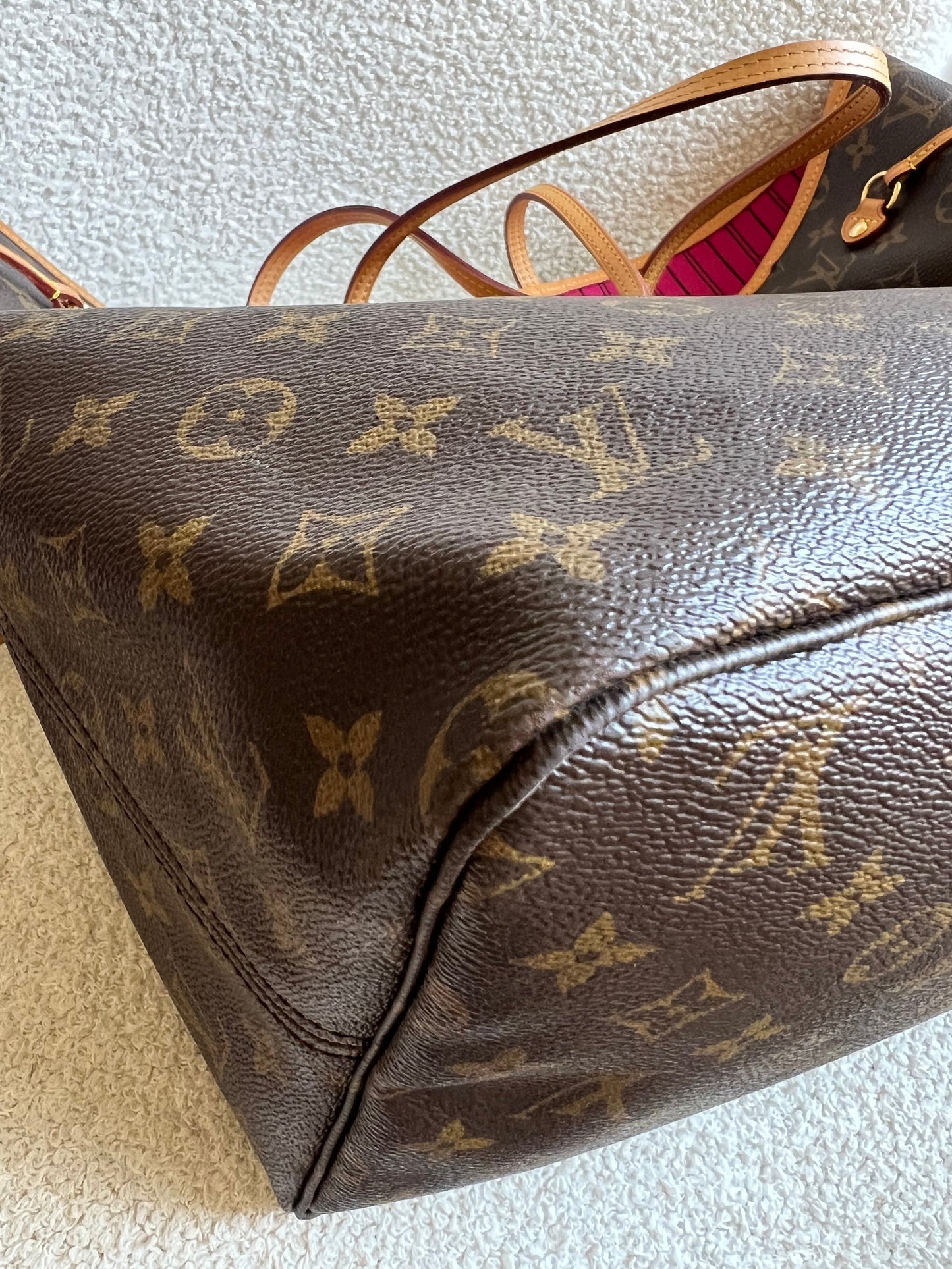 Louis Vuitton Neverfull GM Monogram Pivoine Interior (RRP £1,470)